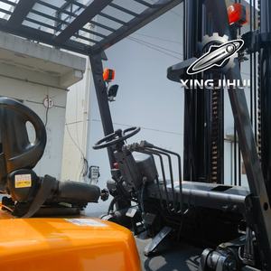 รถยก TCM FD100Z8 10 ตัน รถยกมือสองจากญี่ปุ่น 10 ตัน เครื่องยนต์ Isuzu 6BG1 รถยกใช้แล้ว รถยกใช้น้ำมันเชื้อเพลิง 6000 มม. 10000 กก. - Product Image 6