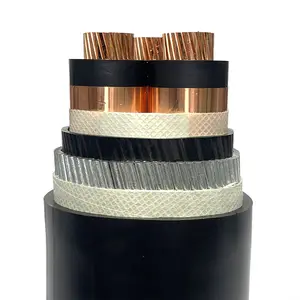 3 core 50mm 70mm 120mm 185mm 240mm SWA משוריינת מחתרת XLPE כבל חשמל