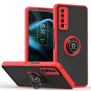 Commercio all'ingrosso di lusso TPU PC cassa del telefono con anello magnetico antiurto in metallo supporto sport Design Cover per <span class=keywords><strong>TCL</strong></span> stilo del telefono cellulare - Product Image 2