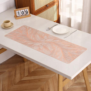 Tovaglietta Rettangolare in Stile Europeo Moderno Minimalista, Sottopiatto Scintillante di Alta Gamma, Impermeabile e Anti-olio in PVC, Stile INS - Product Image 4