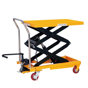 <span class=keywords><strong>Table</strong></span> élévatrice à ciseaux entrepôt main manuel <span class=keywords><strong>Table</strong></span> élévatrice à ciseaux mécanisme de levage chariot hydraulique fixe - Product Image 4