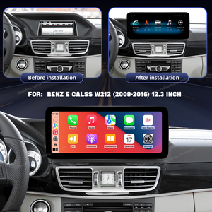 Pantalla de Navegación Carplay Android 13 de 12.3 Pulgadas y 8 Núcleos para Mercedes Benz <span class=keywords><strong>Clase</strong></span> <span class=keywords><strong>E</strong></span> W212 W213 2009-2015, Reproductor de DVD para Auto, Radio - Product Image 2