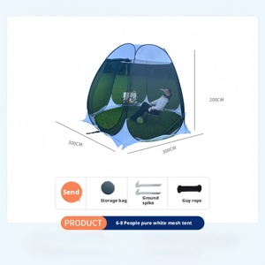 เต็นท์แคมป์ปิ้งแบบพกพา แข็งแรง ทนทาน กางอัตโนมัติ ใช้งานง่าย สำหรับการตั้งแคมป์ที่สะดวกและโซลูชั่นการพักผ่อนกลางแจ้งที่รวดเร็ว - Product Image 5