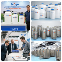 Contenant d'azote liquide 10 litres, cryotank Dewar 30L, prix du réservoir d'azote liquide pour insémination artificielle