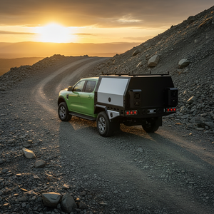 Toldo de <span class=keywords><strong>Aluminio</strong></span> Resistente de Dos o Tres Capas para Camioneta 4x4 Todoterreno, con Recubrimiento de Polvo de Aleación, Amortiguadores Dobles de Gas, Fabricante OEM ODM - Product Image 3