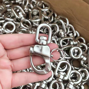 भारी शुल्क 316 स्टेनलेस स्टील समुद्री जहाज एंकर त्वरित रिलीज सिंगल स्विवेल रिंग आई स्नैक - Product Image 6
