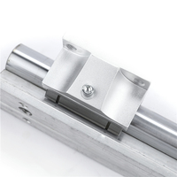 Guide linéaire de cylindre Sbr en aluminium rond Sbr12 longueur 4000mm partie de Rail de guidage linéaire Cnc Sbr10/12/16/20/25/30/40/50