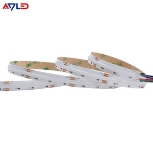 Tira de Luces LED RGB Cob de Diseño Creativo, 840 Leds/m, Luz Flexible de 24 V, Alto Rendimiento, 50000 Horas de Duración, Control Remoto, para TV, Dormitorio, Fiesta - Product Image 2