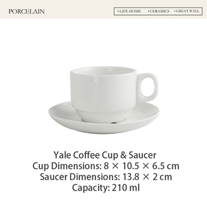 HENITUER MH1558-3 Tasse à café Ya'er de 3,25 pouces, tasse à café en céramique minimaliste - Product Image 2