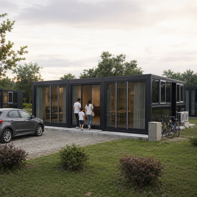 Foldable House Modular House Prefab Houses Prefabricated Homes 3 Bedroom Containers Home