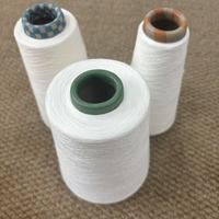 100% Ring Spun Eco-Friendly Polyester Yarn 20s/30s Short Fiber Melange Knitting Yarn for Socks Sewing Embroidery & Weaving