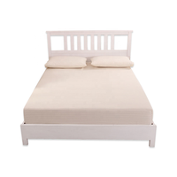 Sprei Anti Radiasi dengan Karet Elastis, Bahan Katun Organik Perak Konduktif, Perlindungan EMF, Meningkatkan Kualitas Tidur