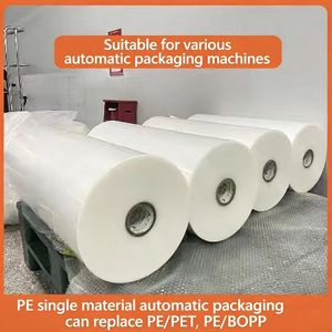 Pellicola in PE per Imballaggio Alimentare, Resistente alla Perforazione, Larghezza Personalizzabile, per Confezionamento di Riso e Cibo per Cani - Product Image 4