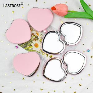 Specchio da Trucco Portatile Ingranditore in PU all'Ingrosso, da Borsetta, Tasca e Viaggio, Regalo Promozionale per Fornitori, Specchio per il Trucco con Etichetta Privata - Product Image 6