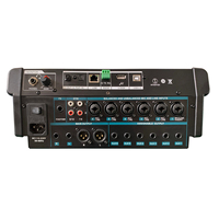 Console de mixage audio numérique professionnelle D12 D16 pour DJ, contrôleur audio professionnel, console de mixage 16 canaux, contrôleur DJ/console de mixage audio