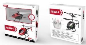 Helicóptero a Control Remoto <span class=keywords><strong>SYMA</strong></span> S5H Original 2022, Resistencia al Vuelo Estacionario, Quadcopter RC de Aleación de 3.5 Canales con Cámara, Juguetes para Niños - Product Image 5