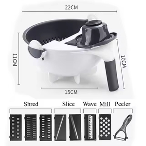 Multifunctional Manual <b>Vegetable</b> Cutter Slicer 9 in 1 <b>Vegetable</b> Fruits Cutter <b>Vegetable</b> <b>Chopper</b> - Product Image 4