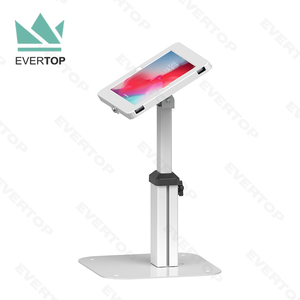 Encimera telescópica giratoria con tapa para <span class=keywords><strong>iPad</strong></span>, soporte de quiosco para <span class=keywords><strong>iPad</strong></span>, soporte de exhibición para <span class=keywords><strong>iPad</strong></span>, soporte de quiosco para tableta, quiosco de Feria Comercial POS - Product Image 5