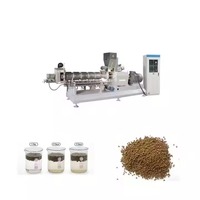 Nouvelle machine industrielle haute performance automatique en acier inoxydable pour la fabrication d'aliments pour chiens en granulés flottants, extrudeuse de granulés, 150-500 kg/h