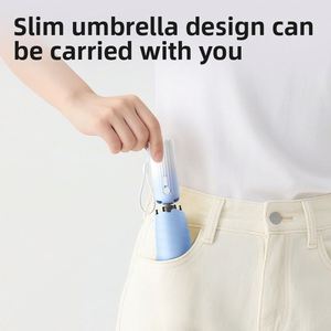 Sombrilla con Ventilador Automático de Tres Pliegues, Recargable, Extra Grande, Ultraligera, Doble Uso, Protección UV, Regalos Empresariales - Product Image 4