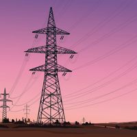 Tour de télécommunication en treillis d'acier pour ligne électrique, galvanisation à chaud pour la construction de lignes aériennes 110 kV, réseau électrique