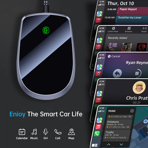 Fuallwin phổ không dây Carplay Adapter cho iPhone & Android điều khiển bằng giọng nói bản đồ trực tuyến-Điều khiển liền mạch điều hướng Dongle - Product Image 2