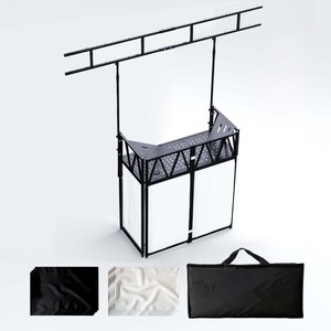 שלב מתקפל נייד שלב מתקפל piplable pidgable לעמוד תחנה חזית <span class=keywords><strong>Dj</strong></span> שולחן בתא נייד - Product Image 2