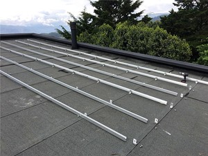 Sistema de Montaje de Paneles Solares Ajustable de Alta Calidad para Techos Planos/De Lámina, Resistente al Viento (60m/s) y a la Nieve (3KN/m) - Product Image 3