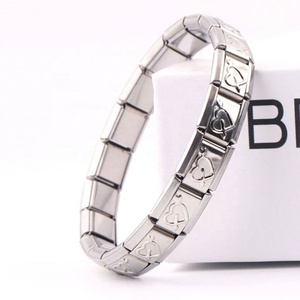 Bracelet de montre unisexe à maillons en acier inoxydable plaqué or 18 carats, géométrique, à modules détachables, personnalisable, vente en gros, offre spéciale - Product Image 5
