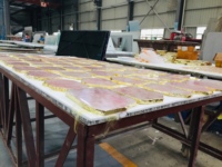 Plateau en pierre précieuse naturelle, panneau de fromage en Agate de Quartz Rose, personnalisé