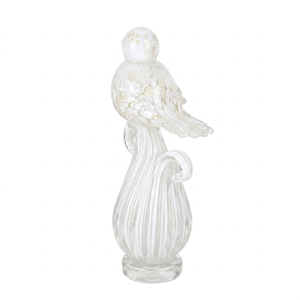 Adorno de cristal tallado a mano de alta gama con diseño de animal, estilo nacional, grabado de pájaro de la riqueza, pequeña decoración de mesa para el hogar y Navidad - Product Image 1