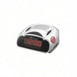 DV Tech <b>Digital</b> Alarm <b>Clock</b> Radio AM FM With Display And Buzzer Function - Product Image 2