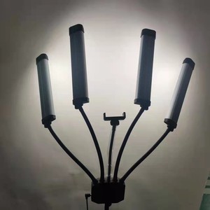 Lámpara de Belleza Profesional para Tatuajes, Anillo de Luz LED Flexible de 4 Brazos, Luz de <span class=keywords><strong>Video</strong></span> LED de 65W 3200-5600K con Puerto de Carga USB - Product Image 3