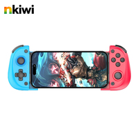 Control de Juego X5 Mini Extensible con Panel de Enfriamiento, Motor de Vibración, Bluetooth 5.0 Inalámbrico, Batería de 370 mAh - Para Juegos Móviles IOS, Android y PC