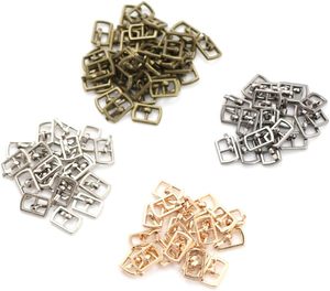 <b>Pcs</b> Colors DIY Patchwork Buckle Handmade Sewing <b>Mini</b> Buckle Webbing Slider Metal Roller Buckles Belt Buckle For Fasteners Dolls - Product Image 1