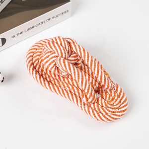 Duurzaam Katoenen Touw Hond Speelgoed 8 Pack Puppy Tandjes Kauwen Speelgoed Gratis Assortiment Huisdier Kauwen Hond Speelgoed - Product Image 4