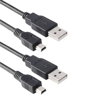 Standard-USB 2.0 zu Mini-B männliches Ladekabel