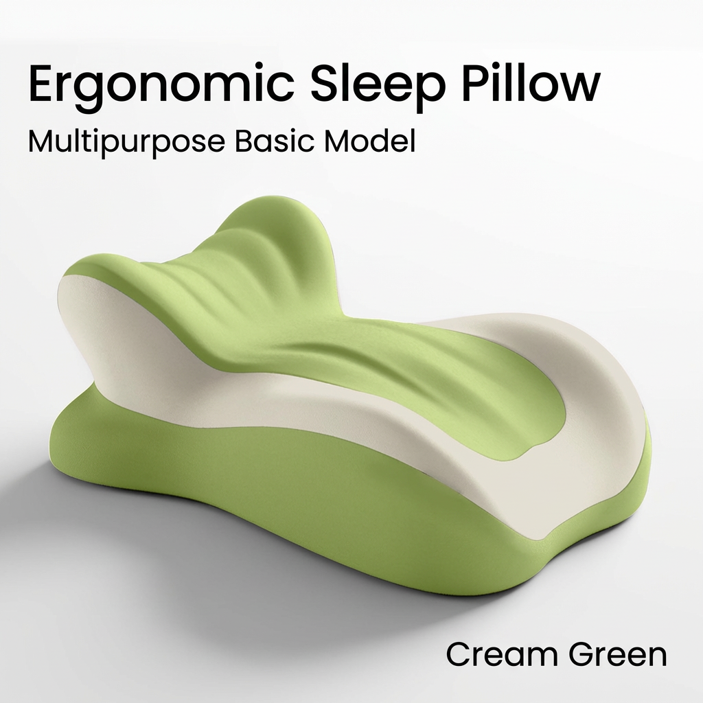Green and rice color block [without small pillow]