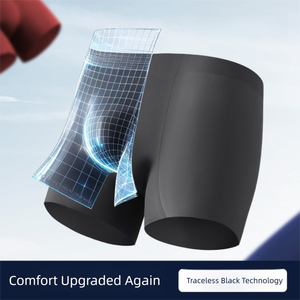 Calzoncillos Boxer Sin Costuras para Hombre, Ropa Interior Deportiva Transpirable Antibacteriana Tech 10A de una Pieza, Leggings Largos - Product Image 5