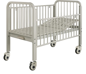 Aolike ALK06-CH1P Solución Económica para el Cuidado <span class=keywords><strong>de</strong></span> la Salud <span class=keywords><strong>Infantil</strong></span> para Hospitales, Cama <span class=keywords><strong>Infantil</strong></span> Manual <span class=keywords><strong>de</strong></span> Una Función, Acero, Lateral Completo - Product Image 2