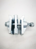 Goodlark S4 Carbon Steel Zinc Plated Lifting Belt Connector & Elevator Belt Clamp Block Ring Fastener