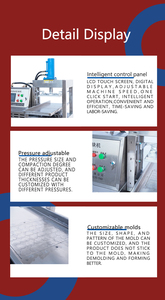 Sucre brune d'approvisionnement d'usine faisant la machine Cubes <span class=keywords><strong>de</strong></span> <span class=keywords><strong>bicarbonate</strong></span> <span class=keywords><strong>de</strong></span> <span class=keywords><strong>soude</strong></span> <span class=keywords><strong>de</strong></span> modèle <span class=keywords><strong>de</strong></span> forme réglable formant la spécialité <span class=keywords><strong>de</strong></span> produit <span class=keywords><strong>de</strong></span> grain <span class=keywords><strong>de</strong></span> machine - Product Image 6