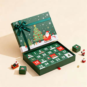 Cadeau <span class=keywords><strong>de</strong></span> nouvel an <span class=keywords><strong>de</strong></span> <span class=keywords><strong>luxe</strong></span> rose personnalisé Noë<span class=keywords><strong>l</strong></span> <span class=keywords><strong>calendrier</strong></span> <span class=keywords><strong>de</strong></span> <span class=keywords><strong>l</strong></span>'<span class=keywords><strong>avent</strong></span> 24 jours papier dur carton rigide é<span class=keywords><strong>l</strong></span>égant emballage impression boîte-cadeau - Product Image 3