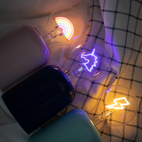 Dekorative Geschenk-Tischlampe Kabellos Aufladbar Kleine Luxuriöse Niedliche Innenbeleuchtung für Zuhause