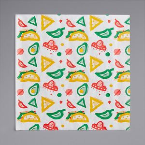 Customized Professional Eco-Friendly Recyclable Unbleached Double-Sided Wax Coated Baking <b>Paper</b> Tray Oil-Proof Pad Milk Bread - Product Image 2