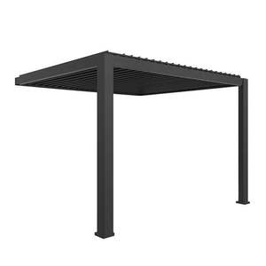 Pérgola de Aluminio con Techo Ajustable Motorizado e Impermeable para Patio Exterior de 18 pies x 20 pies, Modelo ATW-99, con Calefactores - Product Image 6