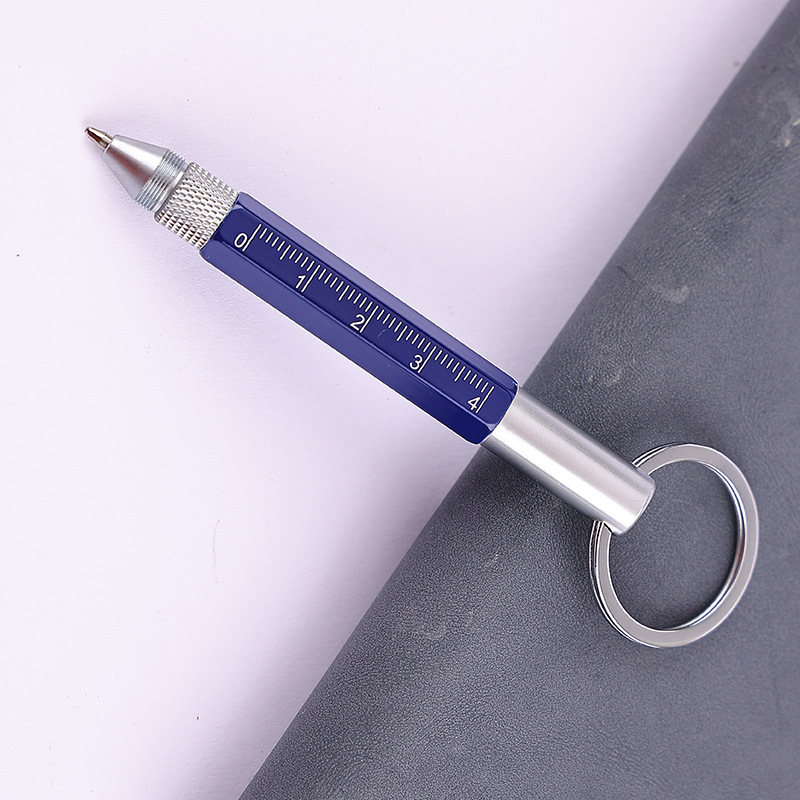 Bullet type 1.0-style porte-clés bleu