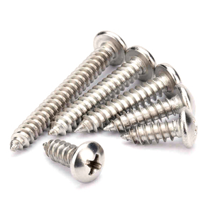 Tornillo Autorroscante DIN 7981 de Cabeza Redonda con Ranura Cruzada, Tipo AB, Rosca A2 A4, Acero Inoxidable 304, M2-M8, Sistema Métrico ANSI/DIN - Product Image 3