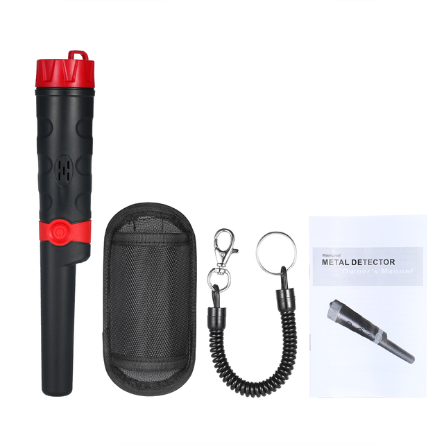 Waterproof Handheld Metal Detector with Bracelet Industrial Metal Detector Pointer Pinpoint Convenient and Practical