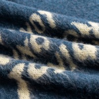 Pull-Over en Mohair pour Hommes, Col Rond, Manches Longues, Couleur Unie, Lettre, Tricoté, Design Personnalisé OEM & ODM, Vente en Gros AiNear